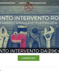 Pronto Intervento Roma – 24h su 24 – Fabbro Idraulico Elettricista