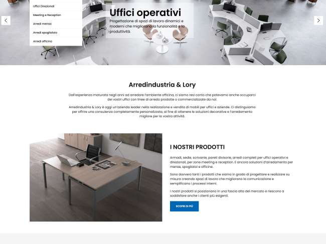Arredindustria & Lory: mobili per ufficio di qualità e comfort