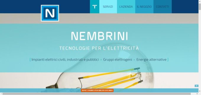Nembrini Srl &#8211; Energie alternative &#8211; Impianti elettrici civili, industriali e pubblici