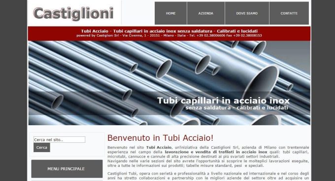 Castiglioni &#8211; Tubi acciaio