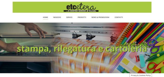 Etcetera Centro Servizi &#8211; Cartoleria, copisteria, stampa tesi Monza e Brianza