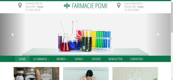 Farmacie Pomi &#8211; Laboratorio Galenico &#8211; Test intolleranze alimentari