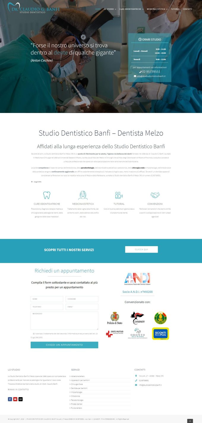 Studio Dentistico Banfi &#8211; Dentista Melzo