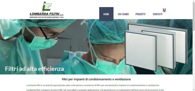 Lombarda Filtri – Sistemi di filtrazione aria – Filtri aria