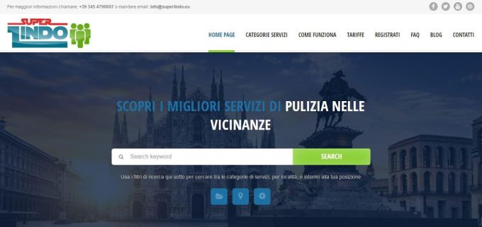Superlindo – Trova l’azienda di servizi di pulizia più vicino a te!