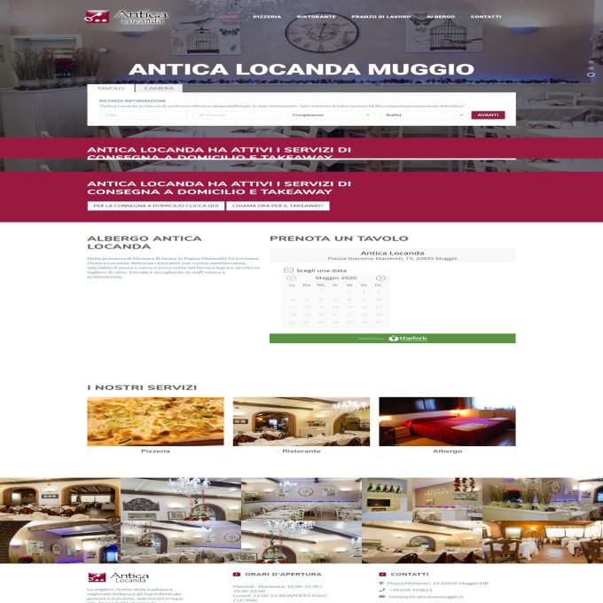 Antica Locanda – Albergo economico, Ristorante, Pizzeria