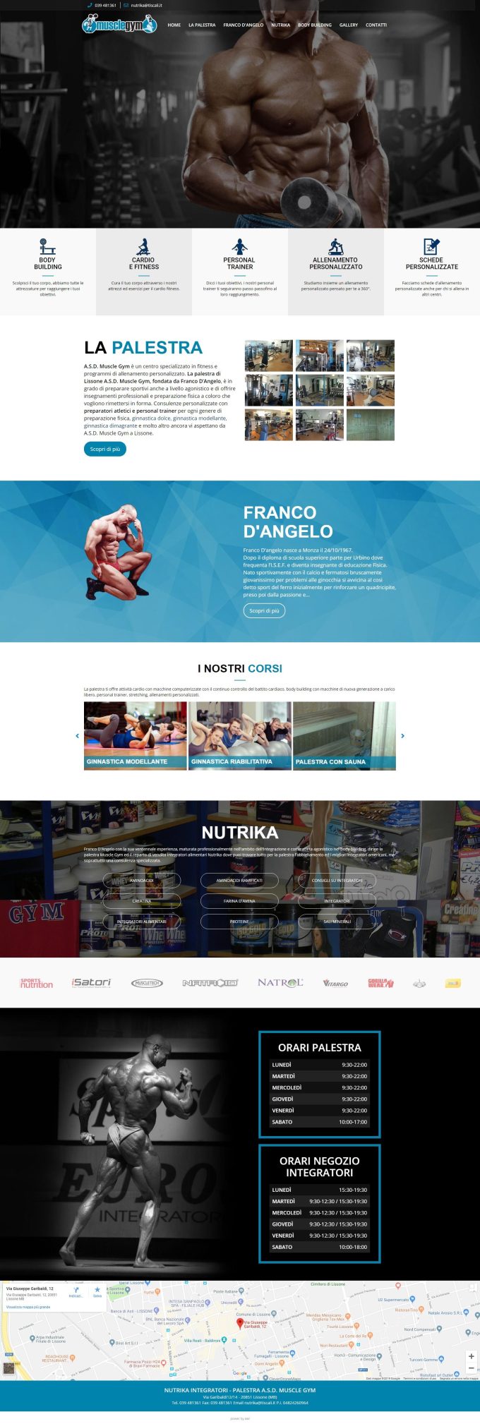 Palestra Muscle Gym – Palestra Lissone