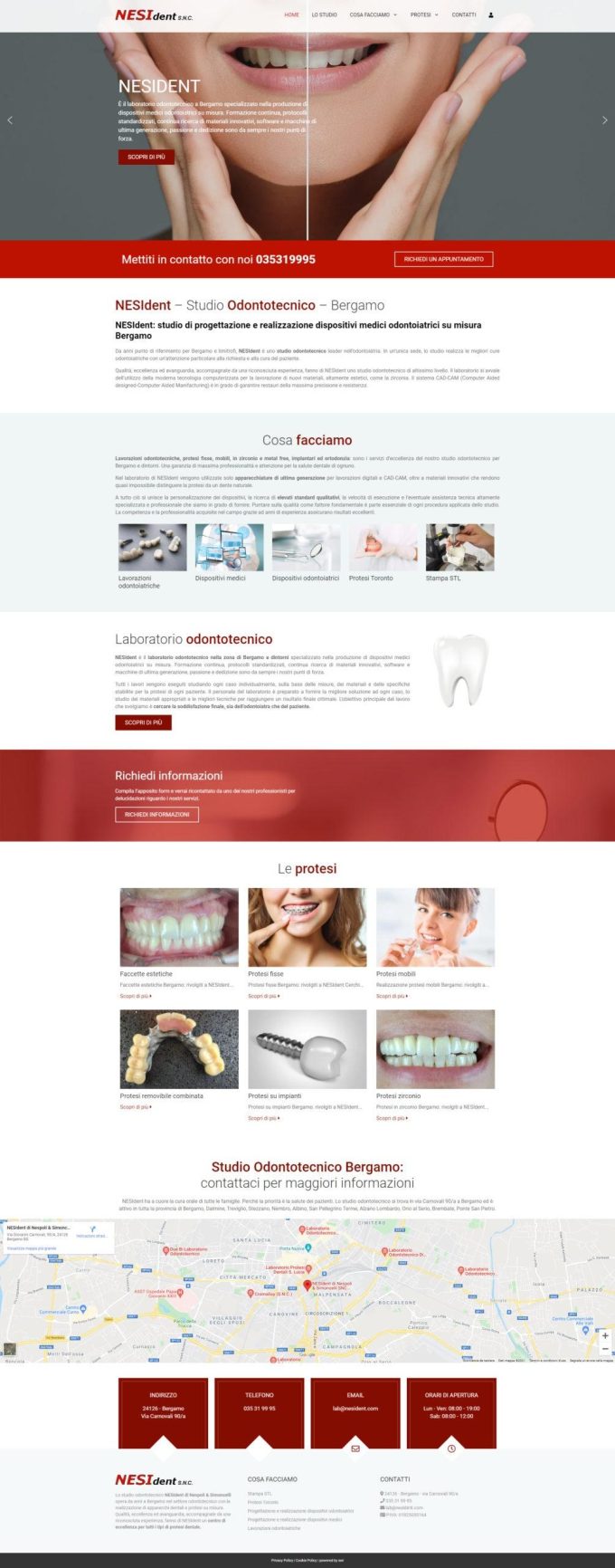 NESIdent – Studio Odontotecnico Bergamo