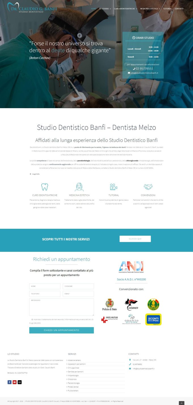 Studio Dentistico Banfi – Dentista Melzo